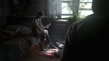 A screenshot from The Last of Us: Part II