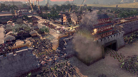 Captura de pantalla de Total War Three Kingdoms.