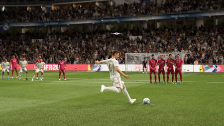 Geef effect aan je vrije trap in FIFA 21
