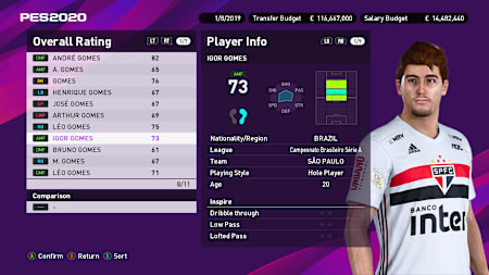 If you do one thing with PES after this article, sign Igor Gomes right now