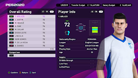 Tudor Băluță is a strong defensive midfielder that can shore up defence