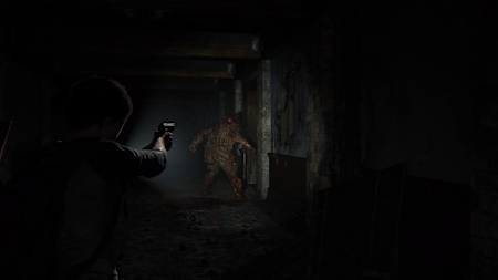 Una joven Ellie lucha contra un boomer en The Last of Us Parte 2