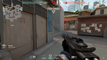 Elije bien tu posición en Split, un mapa de Valorant