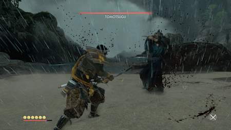 Tomotsugu's flying kick can be infuriating if you let it disorientate you.