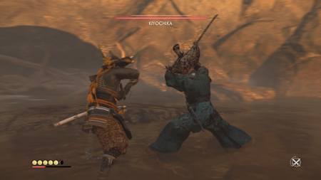 Don't get caught in the flurry of Kiyochika's attacks.