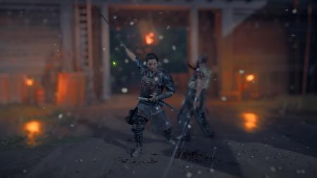 Captura de pantalla de Ghost of Tsushima.