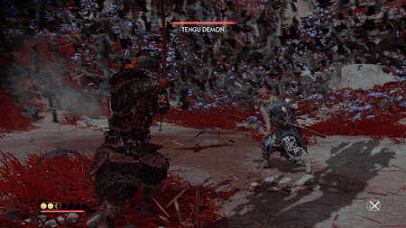 The Tengu Demon can't deal with the pressure of a rushdown attack.