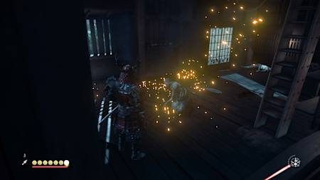 Captura de pantalla de Ghost of Tsushima.