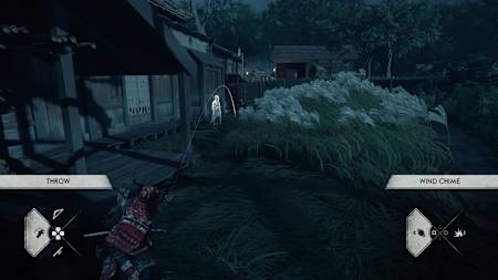 Captura de pantalla de Ghost of Tsushima.