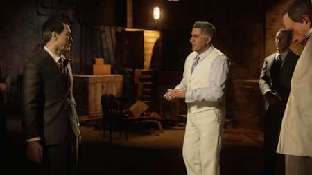 Baş düşmanımız Don Morello (sağdaki) fena adam pataklıyor