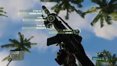 Silahları farklı bölümleri için özelleştirebiliyoruz