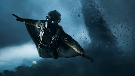 Der Wingsuit folgt seiner eigenen Physik