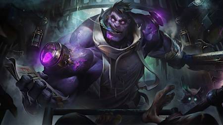 Una imagen de Dr Mundo en League of Legends