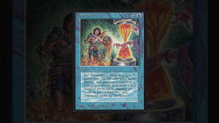 Die Magic-Karte Timetwister
