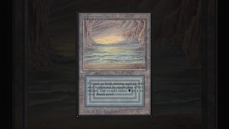 Die Magic-Karte Underground Sea