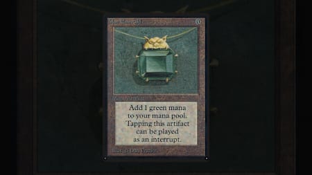 Eine Abbildung der Magic-Karte Mox Emerald