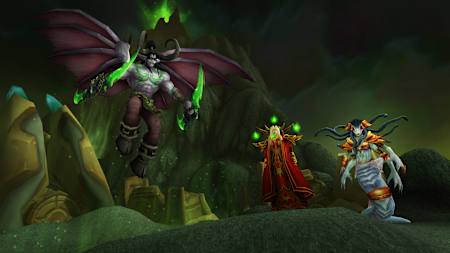 World of Warcraft: The Burning Crusade in WoW Classic glory