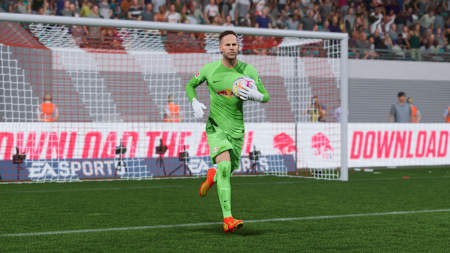 RB Leipzig'in kalesini koruyan Péter Gulácsi oyundaki en iyi kalecilerden