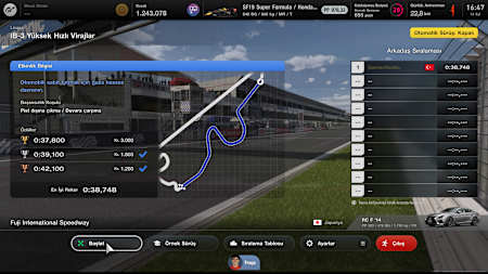 Her bir lisansı alabilmek için 10'ar görevi tamamlamak gerekiyor.