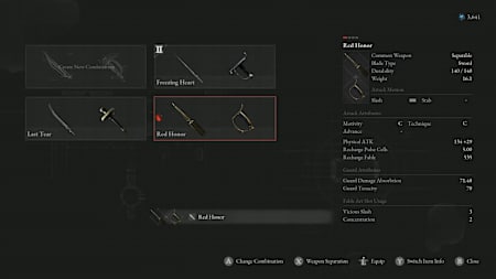 刃と柄を組み合わせることが可能