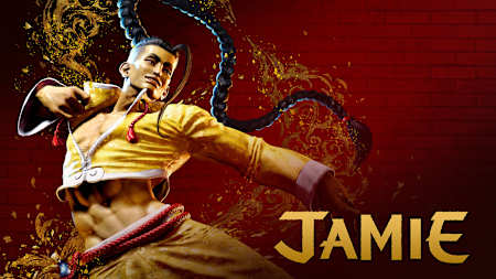 Artwork of the character Jamie in Street Fighter 6.