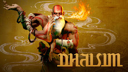 Artwork of Dhalsim in Street Fighter 6.