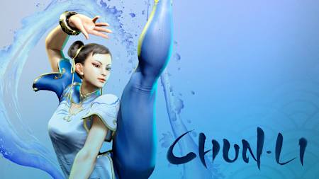 Artwork of Chun-Li in Street Fighter 6.