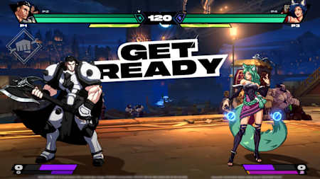 Un premier aperçu de l’interface de 2XKO.  