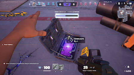 Rakibin kurduğu Yırtık Noktası Cihazı'nı etkisizleştirmek kazandırıyor