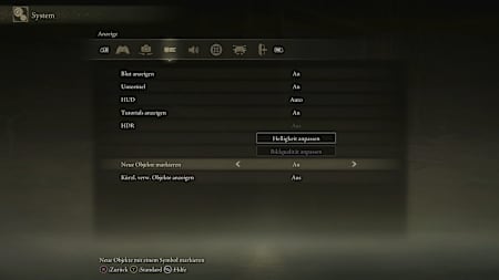 Schaltet die neue Funktion in den Einstellungen an.