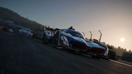 Screenshot aus Endurance Motorsport Series zeigt ein Rennen