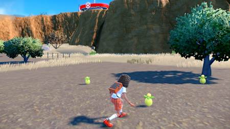 Captura de pantalla de Pokémon Carmesí.