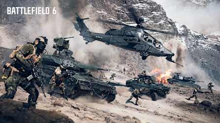 Artwork from Battlefield 6