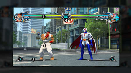 Nur auf der Wii verfügbar: Tatsunoko vs Capcom