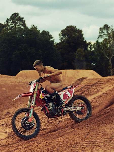 Ryan Dungey riding naked in the ESPN Body Issue