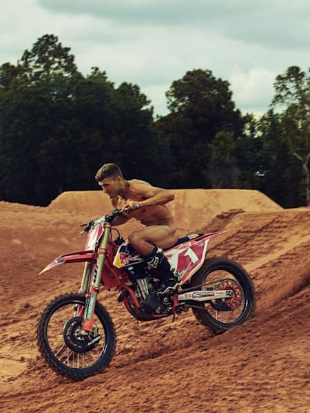 Ryan Dungey riding naked in the ESPN Body Issue