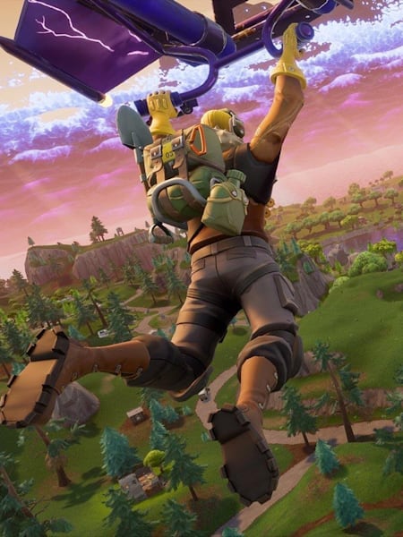 Una imagen promocional de Fortnite.
