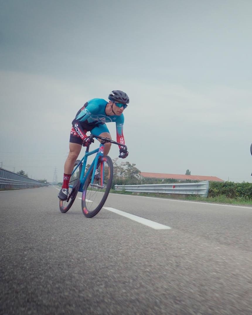 Il Record Di Velocita Su Strada Con Una Bici Fixed