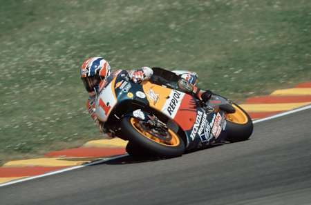 Doohan no iba precisamente lento, en 1998