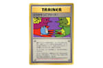 A picture of the Let's Trade Please Pokémon Trading Card