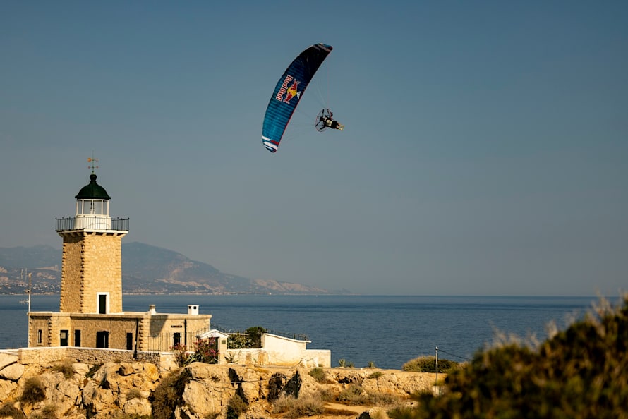 Δημήτρης Κολλιάκος στον Φάρο του Ηραίου, 20 Ιουνίου 2023.