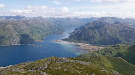 Barrisdale offers incredible beauty for miles and miles