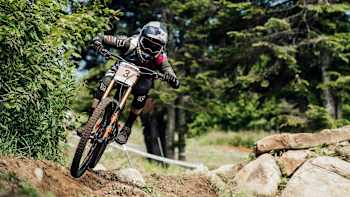 Tahnée Seagrave - MSA 2017 Tahnee Seagrave in qualifica a Mont-Sainte Anne.