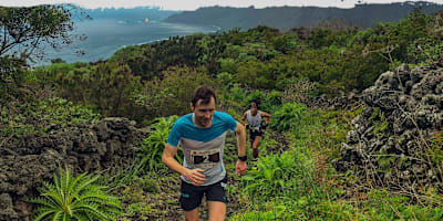 El Hierro's wildly rugged landscape provides an exotic backdrop