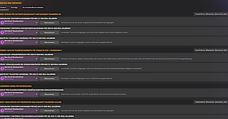 Volle Kontrolle für den Sportdirektor in den Aufgaben