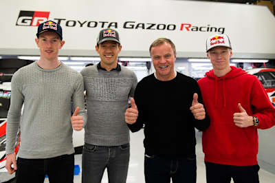 Kalle Rovanperä sai WRC-sopimuksen.