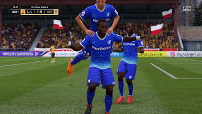 A screenshot of Division Rivals in FIFA 19 Ultimate Team