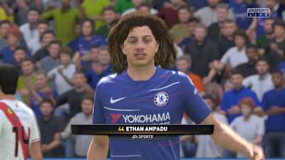 An image of Ethan Ampadu in FIFA 19