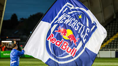 Kingston Park pitch flag