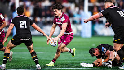 Raffi Quirke in action for Sale Sharks against Newcastle Red Bulls